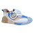 Кроссовки для мальчика Indigo Kids 106-030D серо голубые
